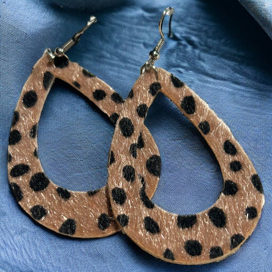 Wild child teardrop earrings