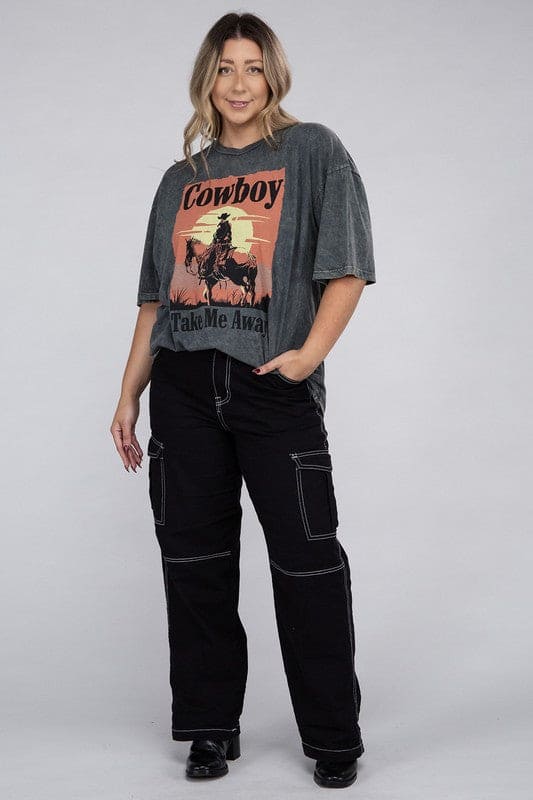 Cowboy Take Me Away Graphic Top